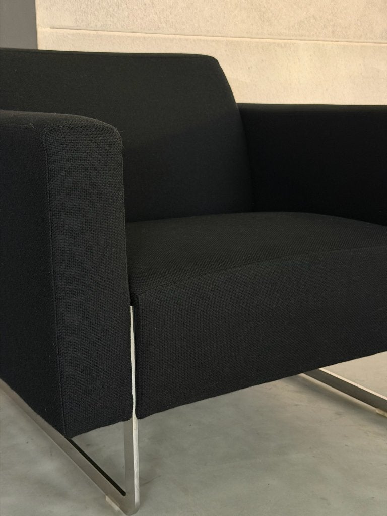 Artifort Mare fauteuil - zwart, Ophalen, Leolux Montis Pode Rolf Benz Minotti, Kunststof, 75 tot 100 cm