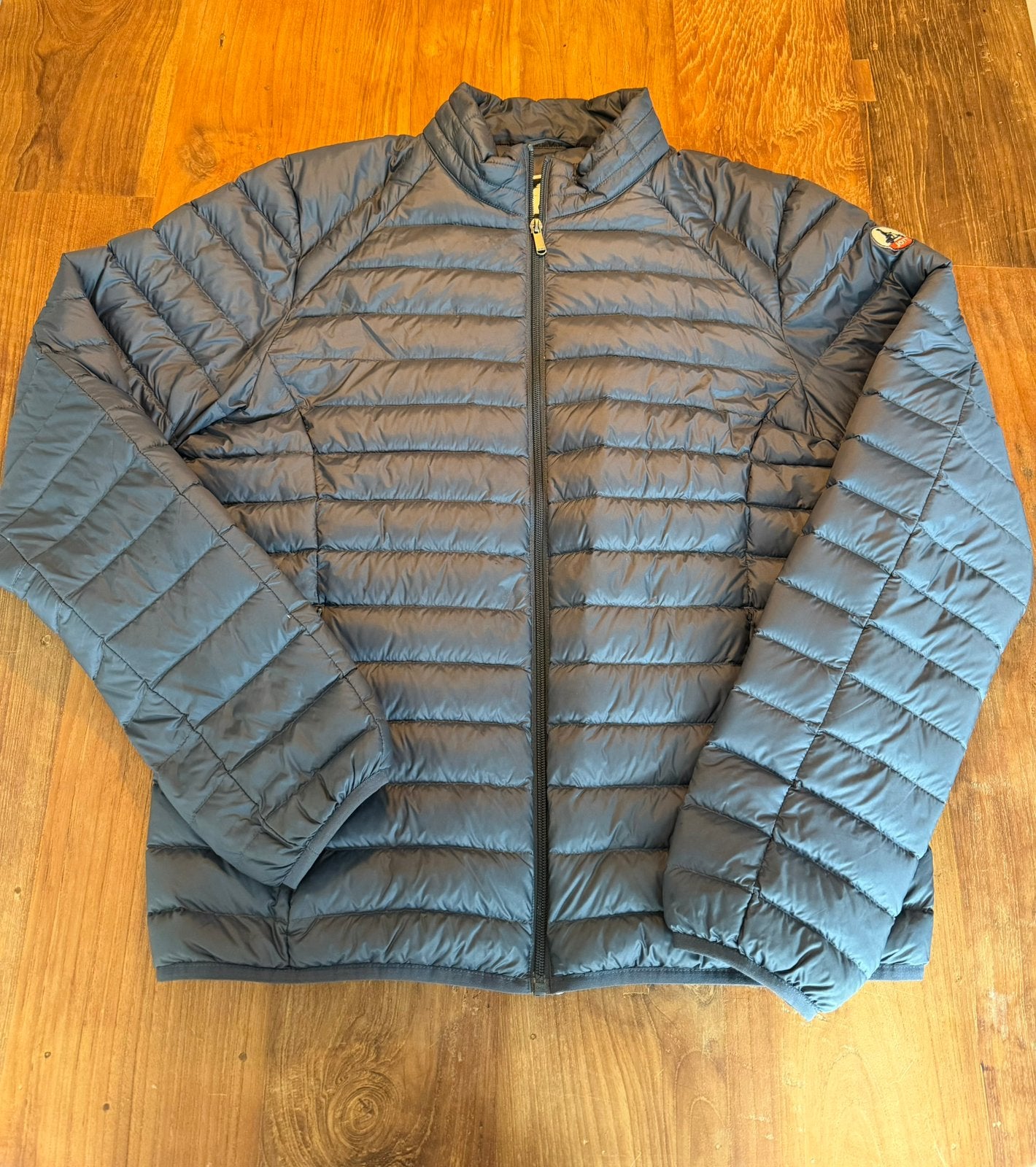 Donsjas Jott XL, Ophalen of Verzenden, Zo goed als nieuw, Maat 56/58 (XL), Blauw