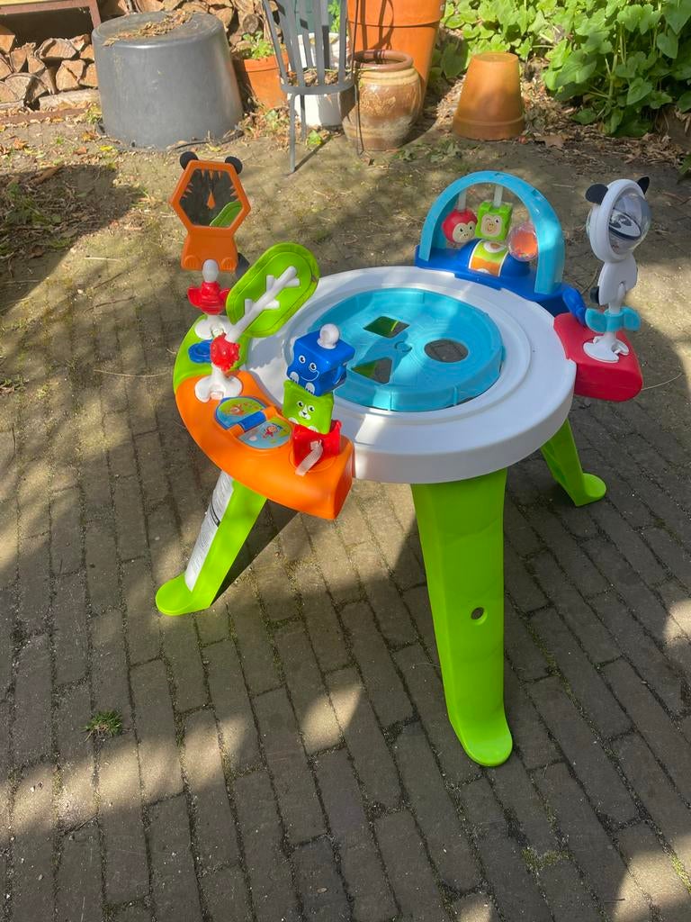 Baby Activity Center - Speeltafel met Zitje, Ophalen, Zo goed als nieuw, Overige typen, Met geluid