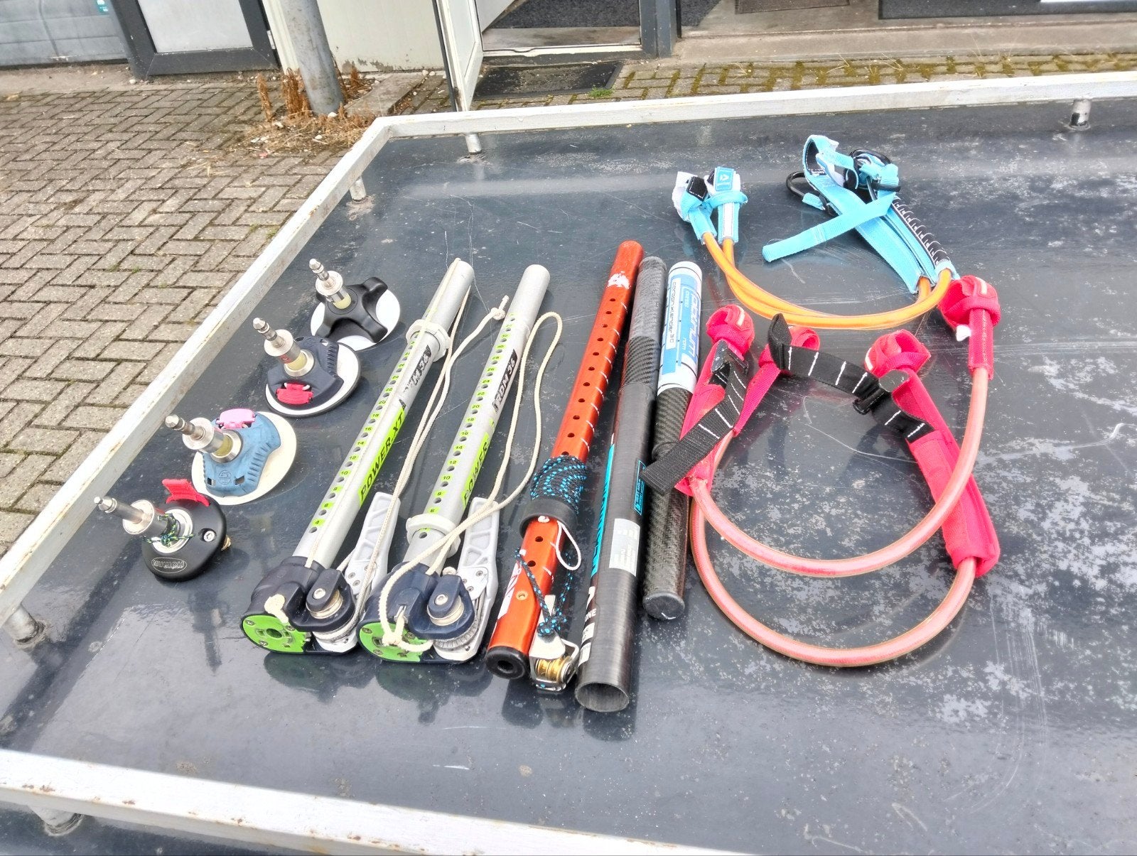 diverse surfonderdelen. xt verlenger, baseplate, extender, Gebruikt, Overige typen, Ophalen of Verzenden, Nvt