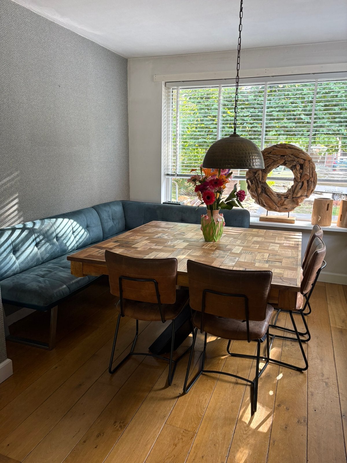 Eethoek Henders&Hazel, Riviera Maison, Ophalen, Gebruikt, 8 stoelen of meer