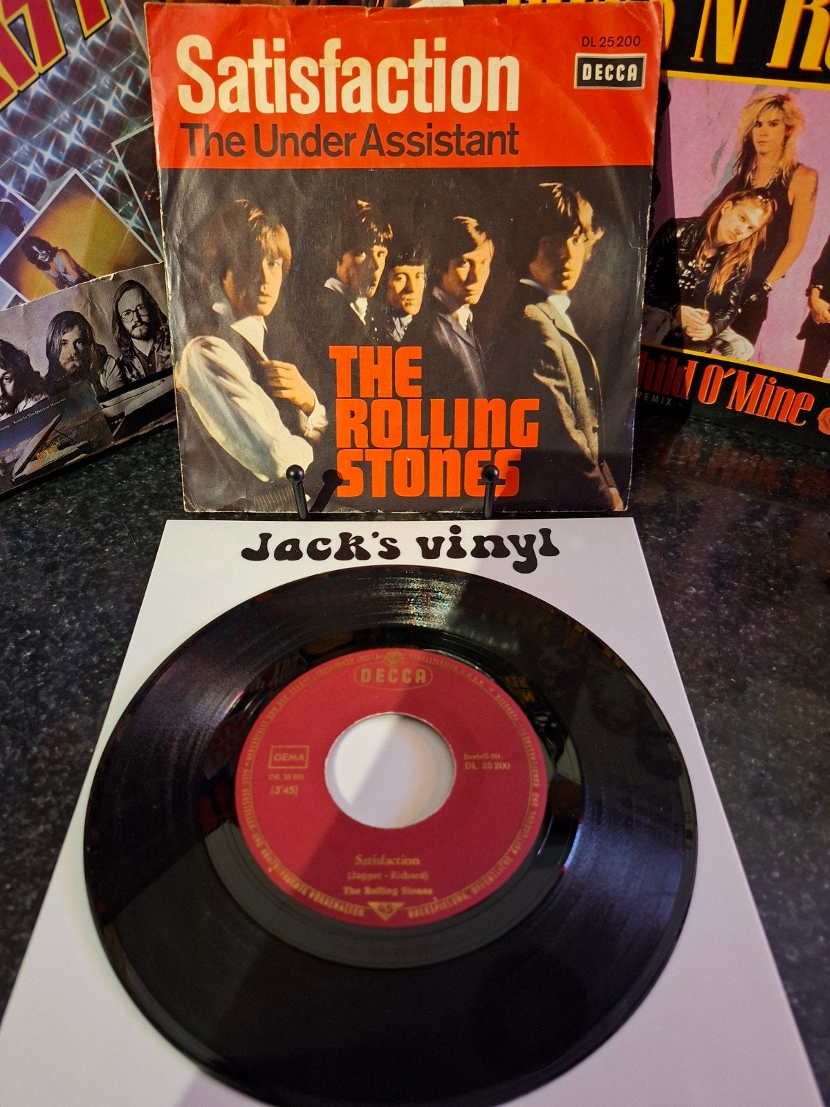 The Rolling Stones - Satisfaction (Vinyl Single)1965, Gebruikt, 7 inch, Ophalen of Verzenden, Beschermende buitenhoes
