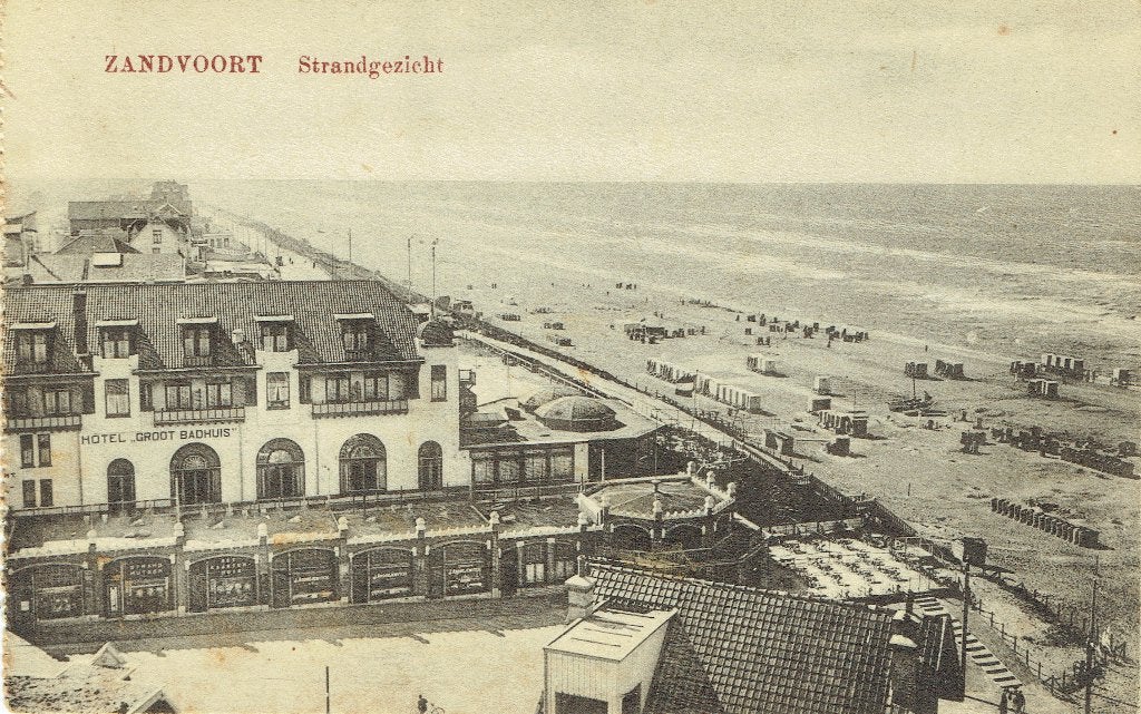 Ansichtkaart Zandvoort Strandgezicht, Verzenden, Voor 1920, Ongelopen, Noord-Holland