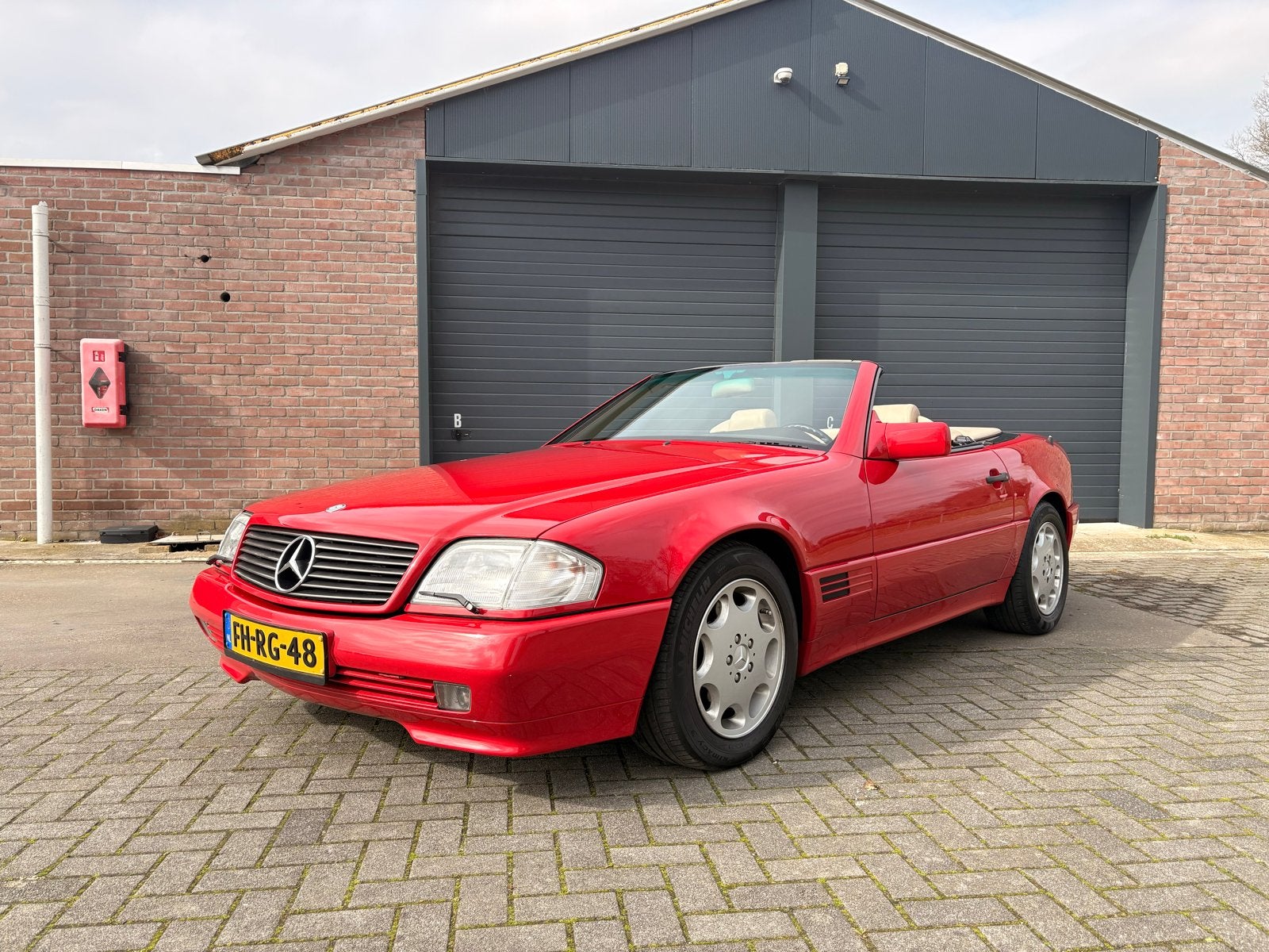 Mercedes-Benz SL500 AUT 1992 NAP Origineel NL, Auto's, Mercedes-Benz, Particulier, SL, Benzine, Cabriolet, Automaat, Origineel Nederlands