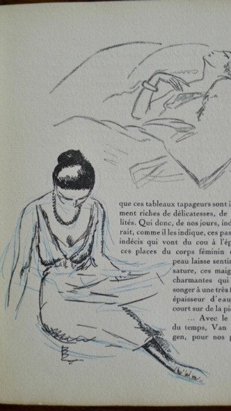 Kees van Dongen,uit 'La gazette du bon ton' zeldzame afb,++, Ophalen of Verzenden