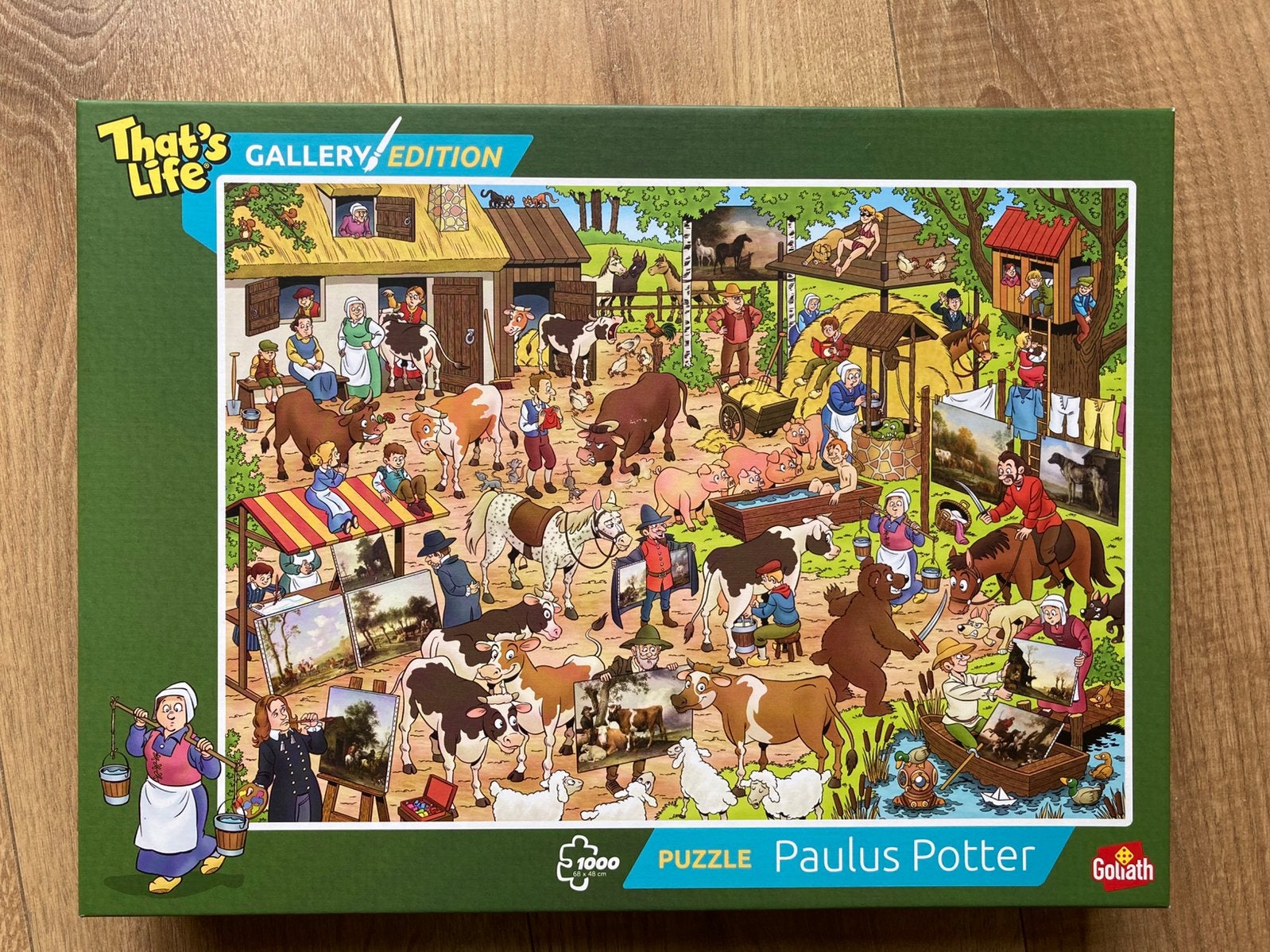 That’s life Gallery Edition Paulus Potter, Ophalen, 500 t/m 1500 stukjes, Zo goed als nieuw