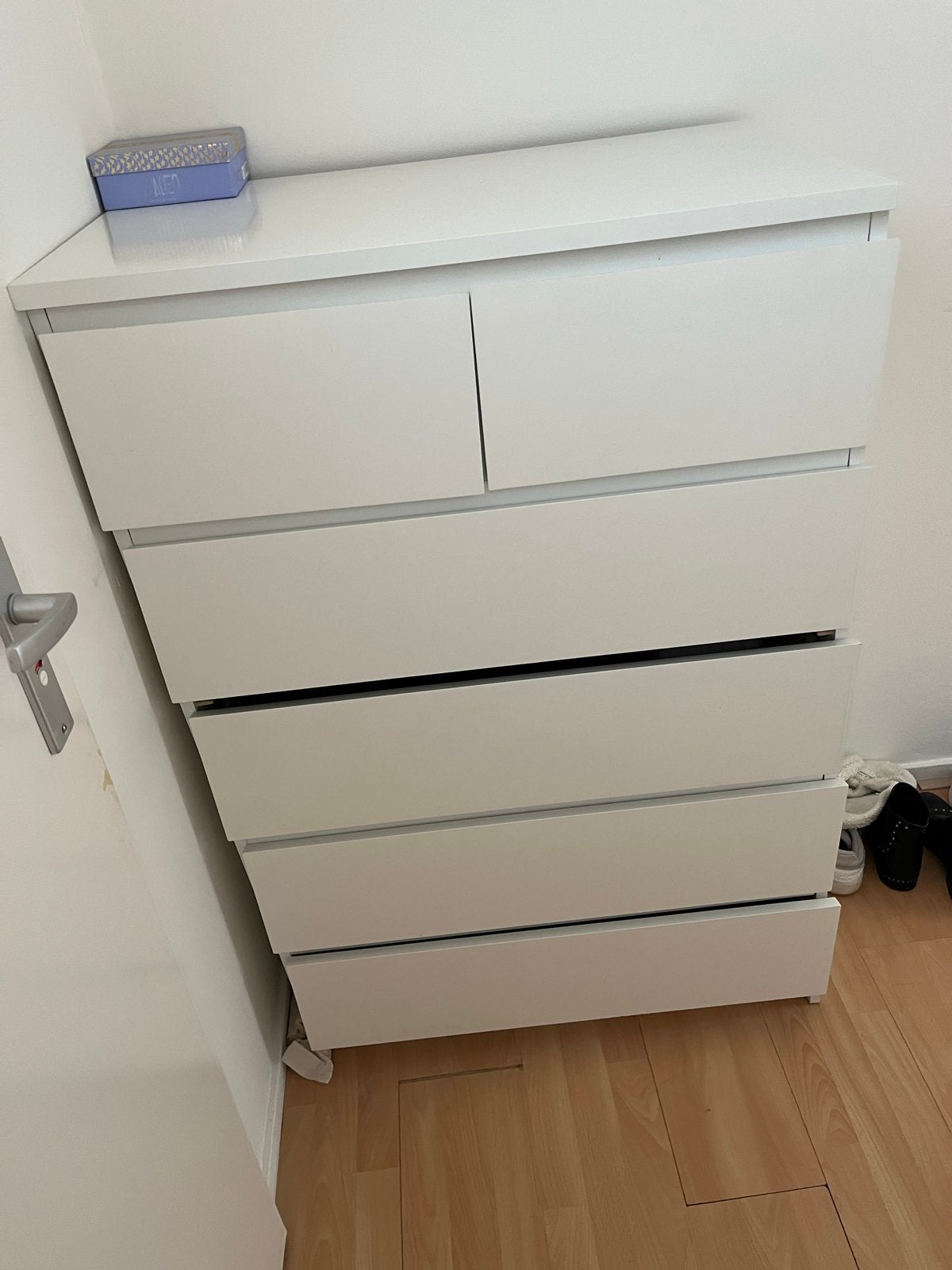 Gratis Malm kast - instabiel, voor de handige klusser, Ophalen, Overige materialen, Gebruikt, 5 laden of meer