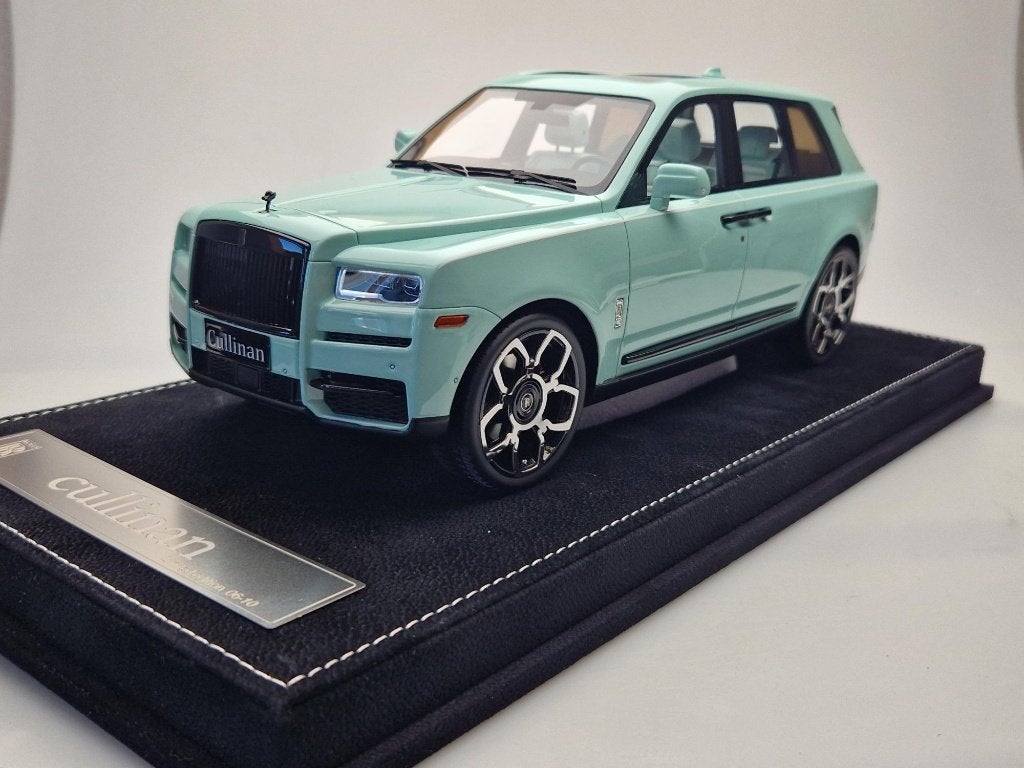 1:18 Rolls Royce Cullinan - Tiffany Groen NIEUW & EXCLUSIEF!, Overige merken, Auto, ., Nieuw