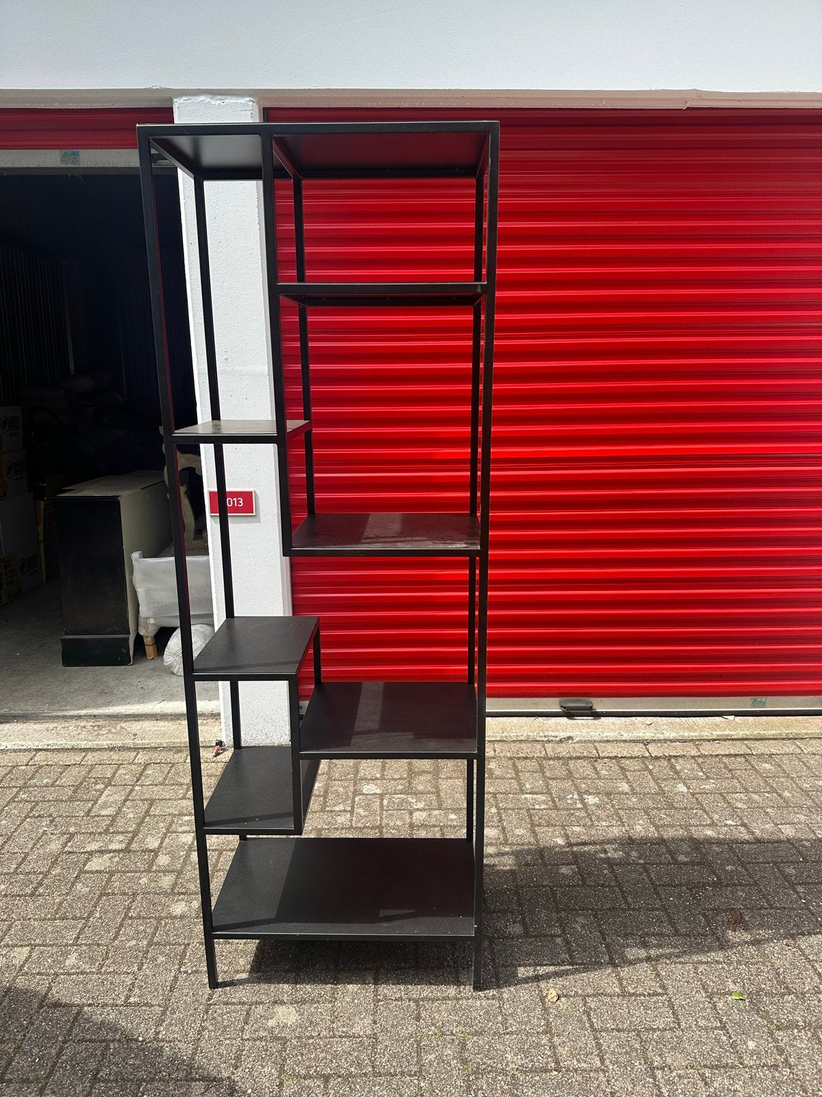 Lifestyle Stalen Kast 210x70x35 cm, Ophalen, Met plank(en), Gebruikt, 200 cm of meer