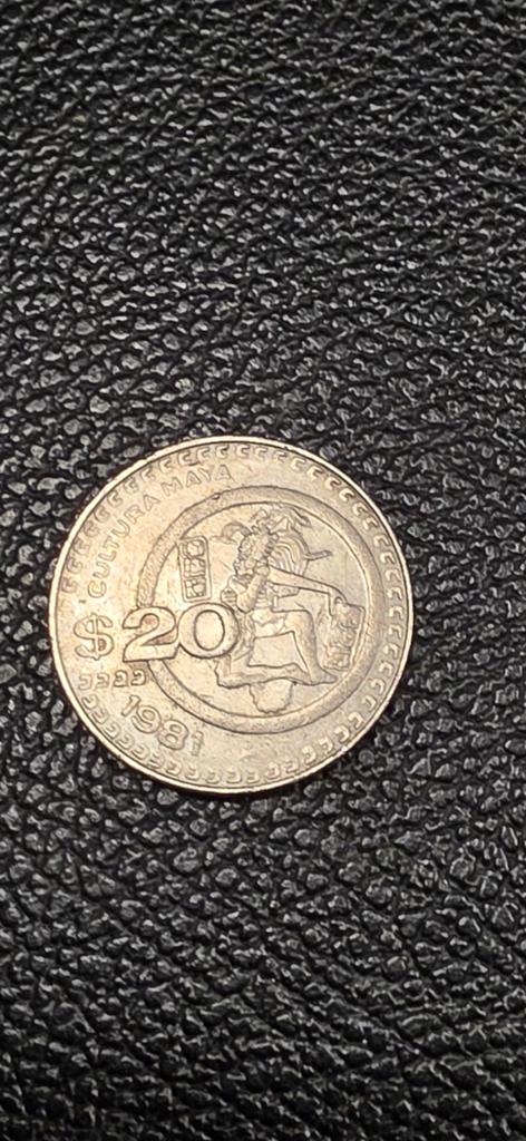 1#     Mexico 20 peso 1981, Ophalen of Verzenden, Midden-Amerika