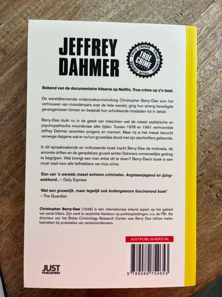 Christopher Berry-Dee - Jeffrey Dahmer, Ophalen, Zo goed als nieuw, Christopher Berry-Dee