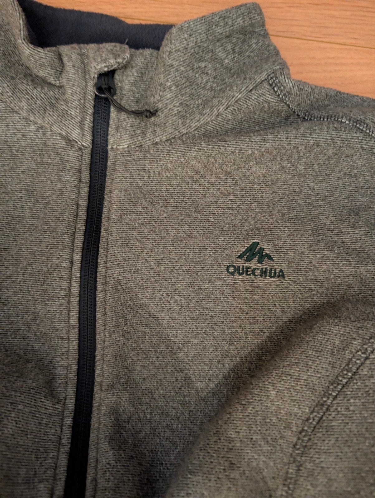 Quechua fleecevest grijs maat M, Maat 38/40 (M), Overige typen, Ophalen of Verzenden, Zo goed als nieuw