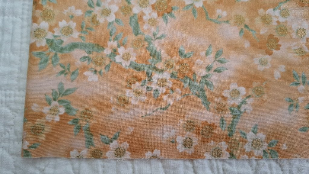 Prachtige quiltstof  van Kona Bay, Geel, Ophalen of Verzenden, Zo goed als nieuw, 30 tot 120 cm