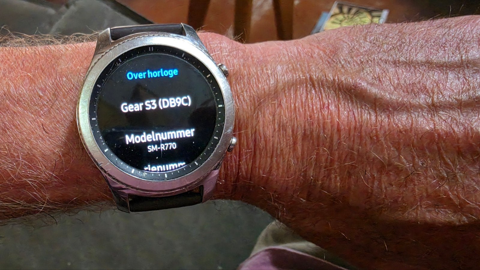 Samsung Gear S3 (SM-R770) Smartwatch - Goede staat, Sieraden, Tassen en Uiterlijk, Smartwatches, Gebruikt, Snelheid, Ophalen of Verzenden