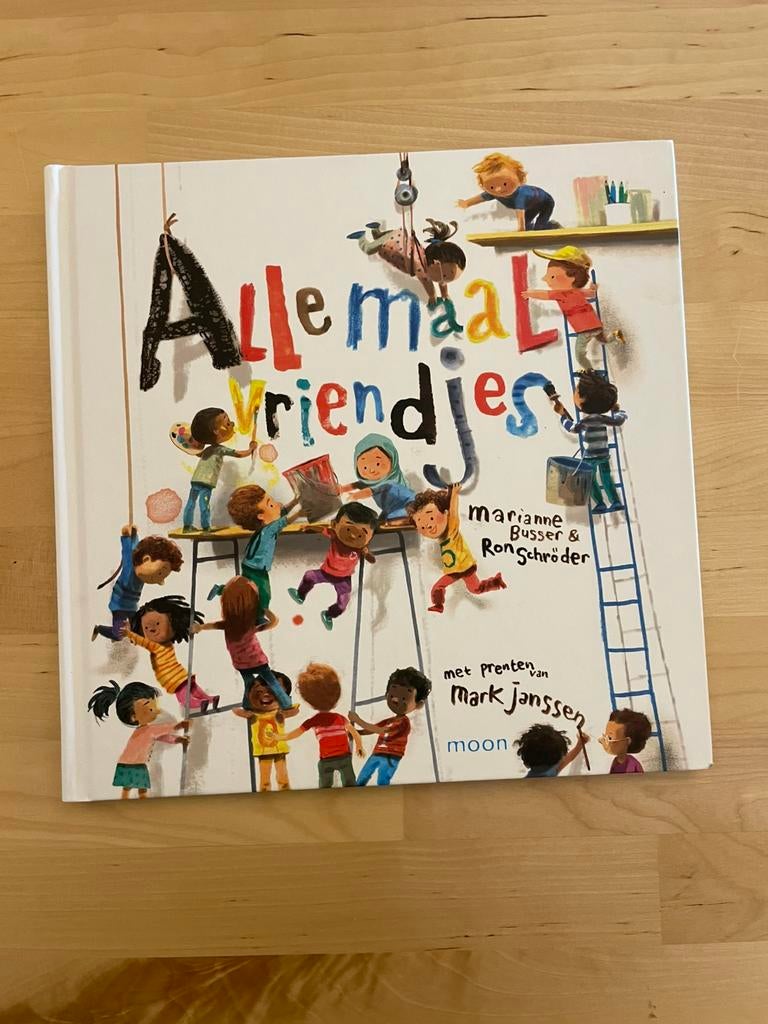 Boek. Allemaal vriendjes (Mark Janssen), Boeken, Ophalen of Verzenden, Zo goed als nieuw