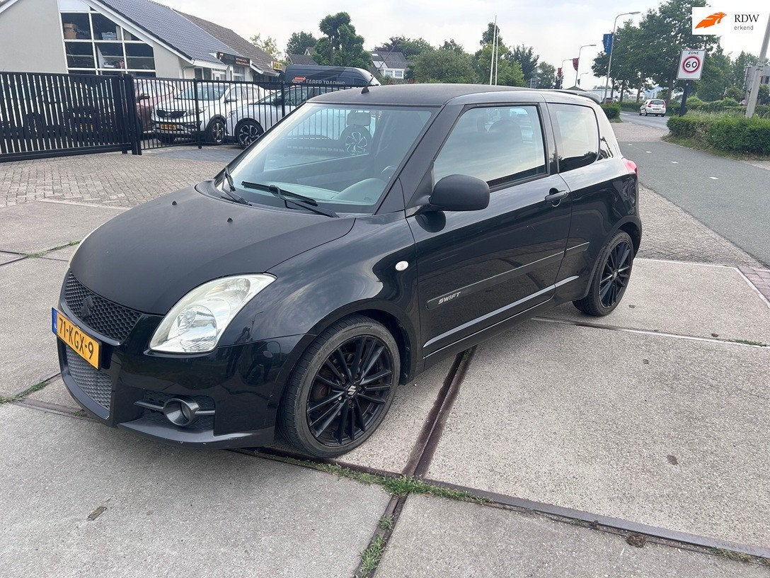 Suzuki Swift 1.6 Sport 2007! CLIMATRONIC! NWE APK!, Auto's, Suzuki, Voorwielaandrijving, 1005 kg, Zwart, 4 cilinders