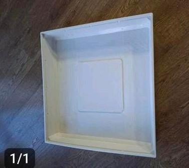 Opvangbak  voor wasmachine, Ophalen, 50 tot 100 cm, Zo goed als nieuw, Minder dan 100 cm