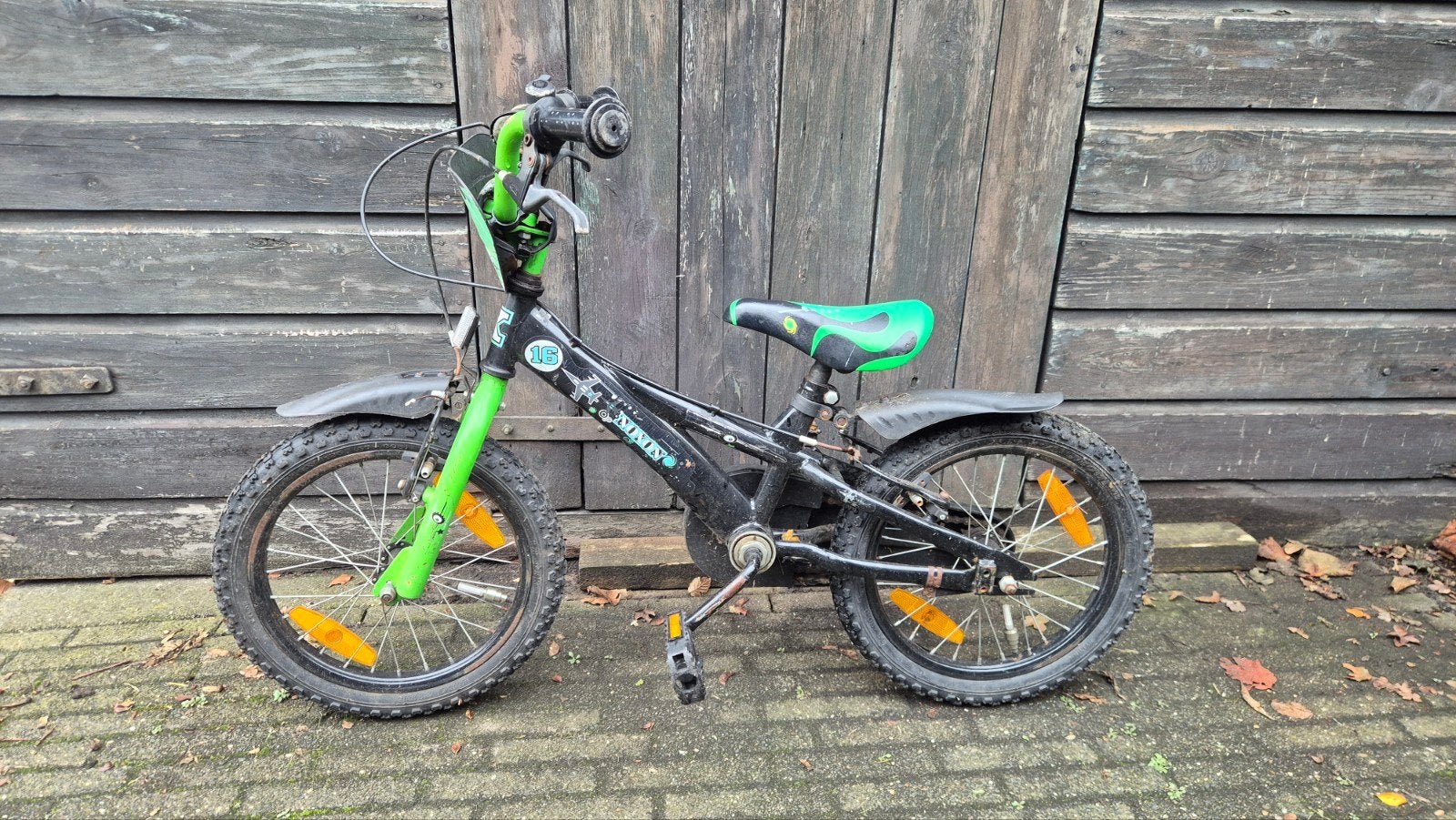 Leuke gebruikte crossfiets 16 inch, zadel vanaf 52cm, Fietsen en Brommers, Ophalen, Gebruikt, Staal, 16 tot 20 inch