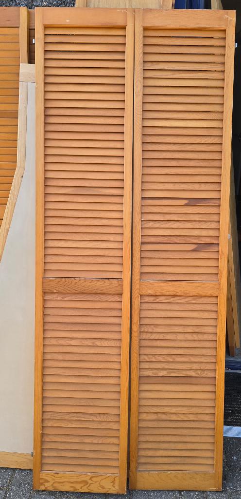 Louvre deurenset 200hx80 (enkel 200x40) zaten op lundia kast, Ophalen, Lundia, Minder dan 200 cm, Info@lundia.nl