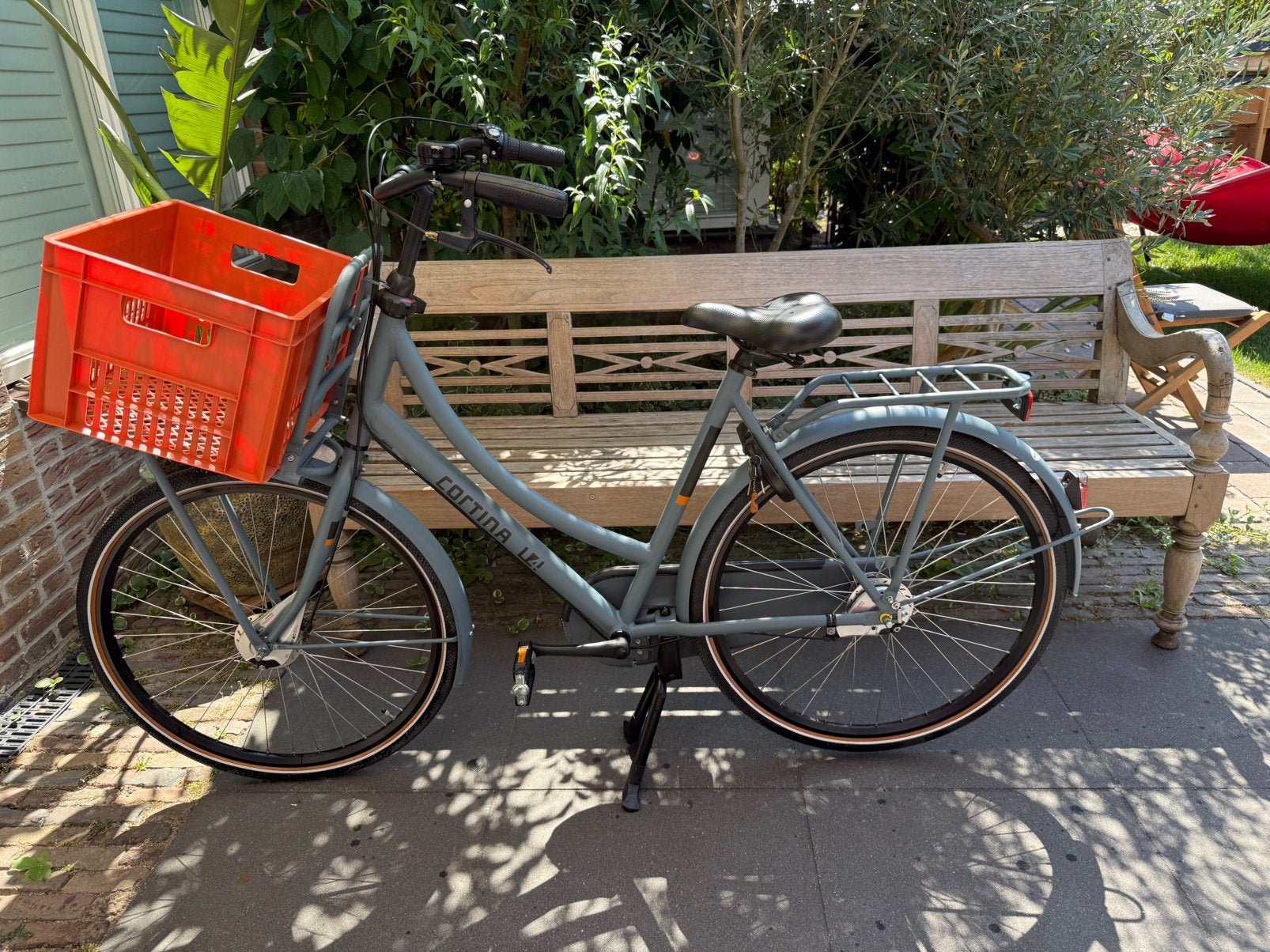 Cortina U4 transportfiets (maat 57) zgan, Fietsen en Brommers, Fietsen | Dames | Damesfietsen, Ophalen, Zo goed als nieuw