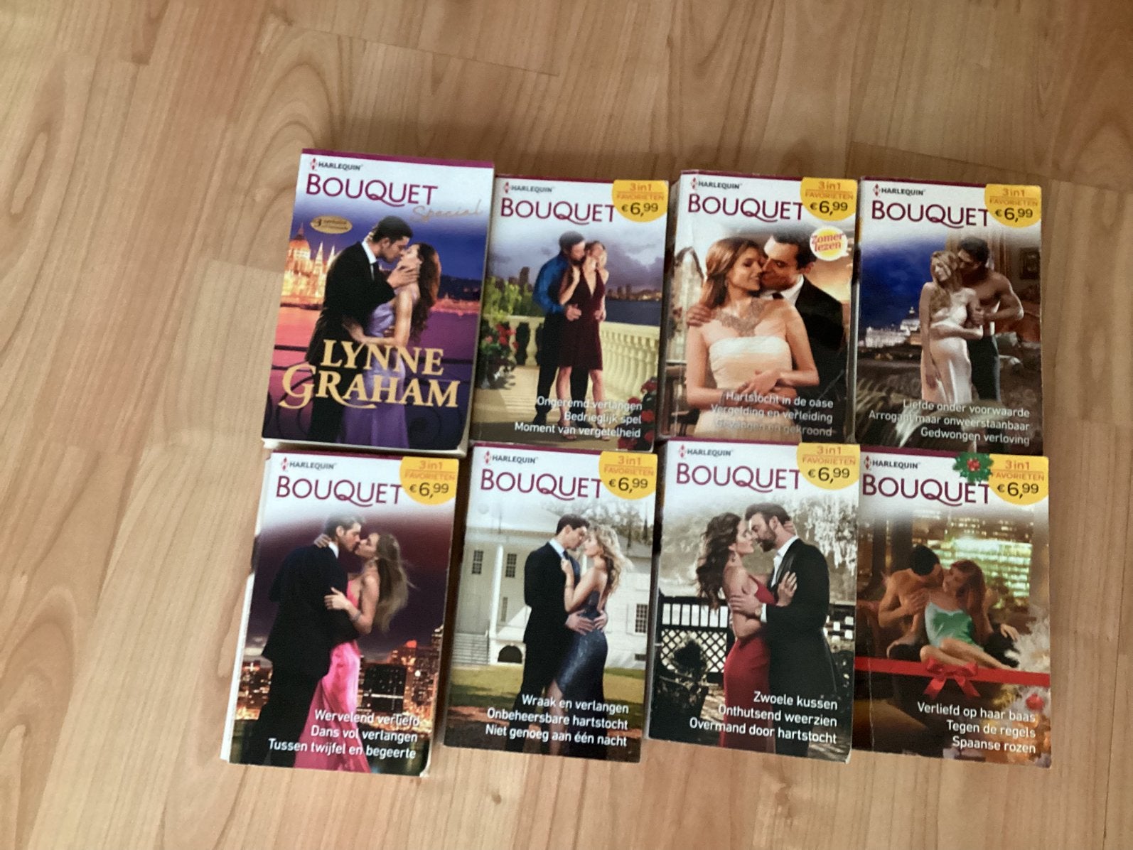 Bouquet reeks, Ophalen, Gelezen