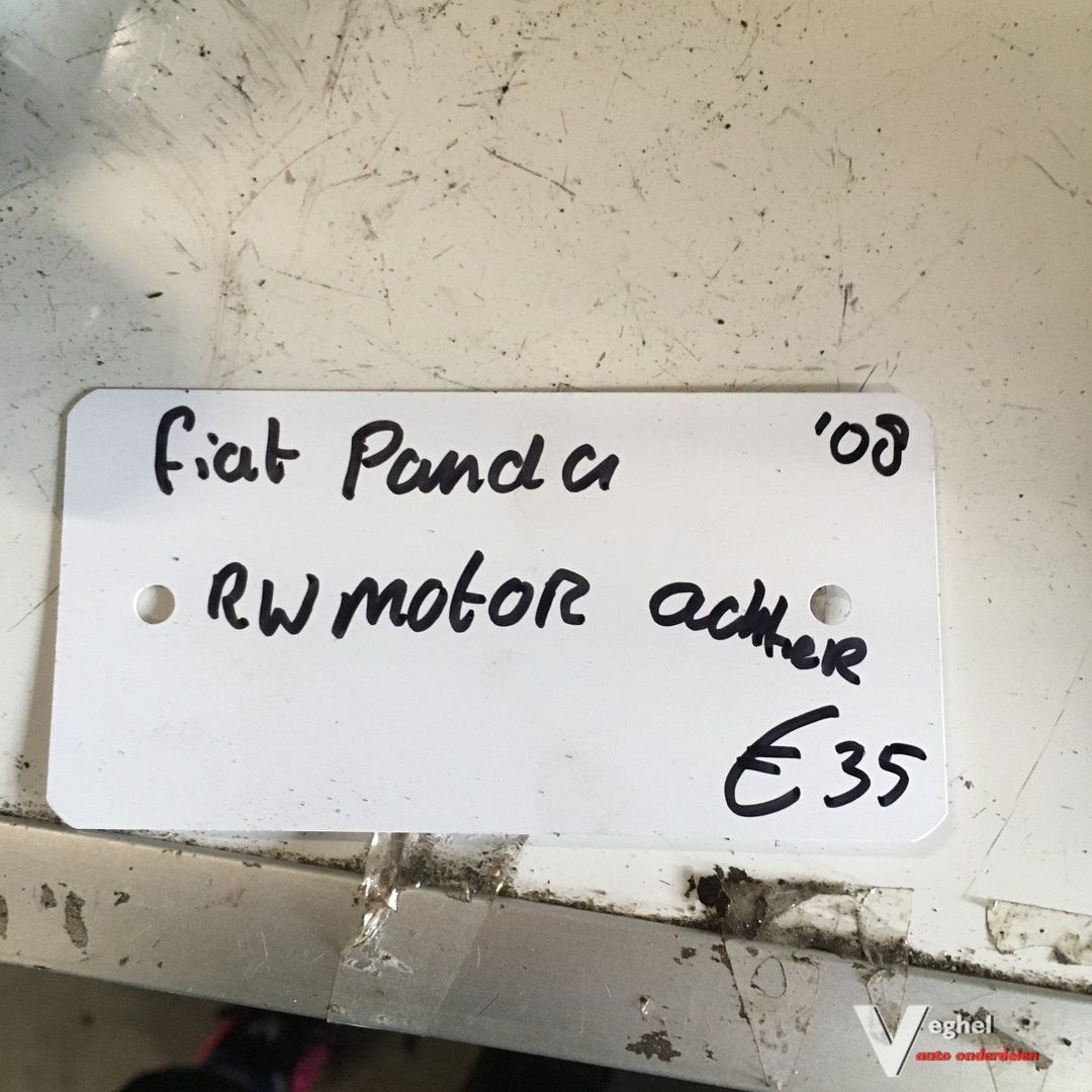 Fiat Panda 2008 Ruitenwissermotor Achter, Gebruikt, -, -, Ophalen of Verzenden