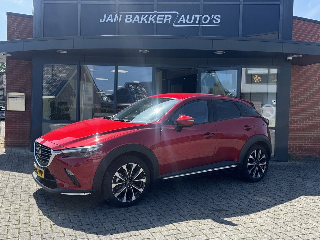 Mazda CX-3 2.0 SkyActiv-G 120 GT-M ✅ Automaat ✅ Head-up, Auto's, Gebruikt, 4 cilinders, Leder en Stof, 122 pk