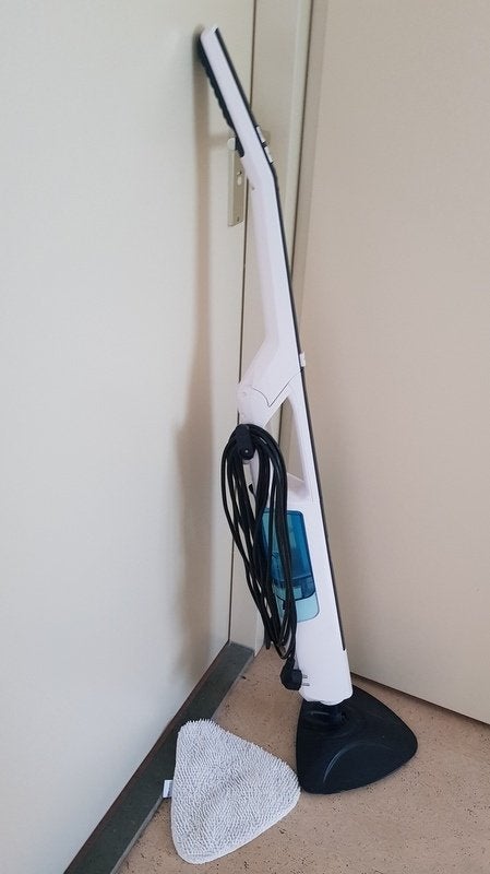 Stoomreiniger Steam Mop Stoomzwabber SILVERCREST SDM 1500 C2, Ophalen, Zo goed als nieuw, Stoomreiniger