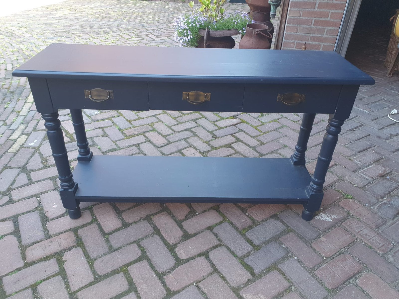 Side table, Huis en Inrichting, Tafels | Sidetables, Ophalen, Zo goed als nieuw, 25 tot 50 cm, Rechthoekig