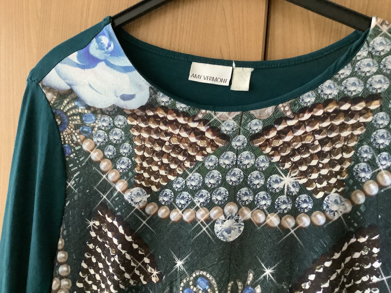 Tuniek-jurk.     mt. XL.     Amy vermont., Verzenden, Zo goed als nieuw, Maat 46/48 (XL) of groter