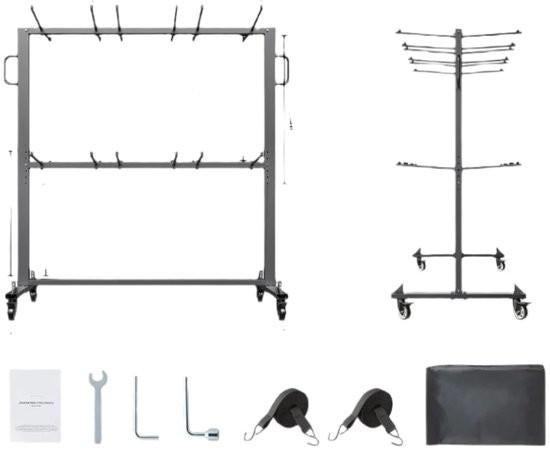 Stoelentrolley – Stoelenwagen – Opbergtrolley – Stoelenkar, Corvance B.V., Verzenden, Nieuw, Corvancebol@gmail.com