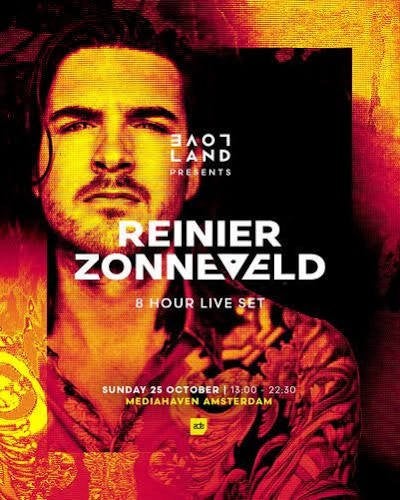 ADE Loveland Reinier Zonneveld sunday 5 tickets, Alle leeftijden, Ophalen of Verzenden, Zo goed als nieuw