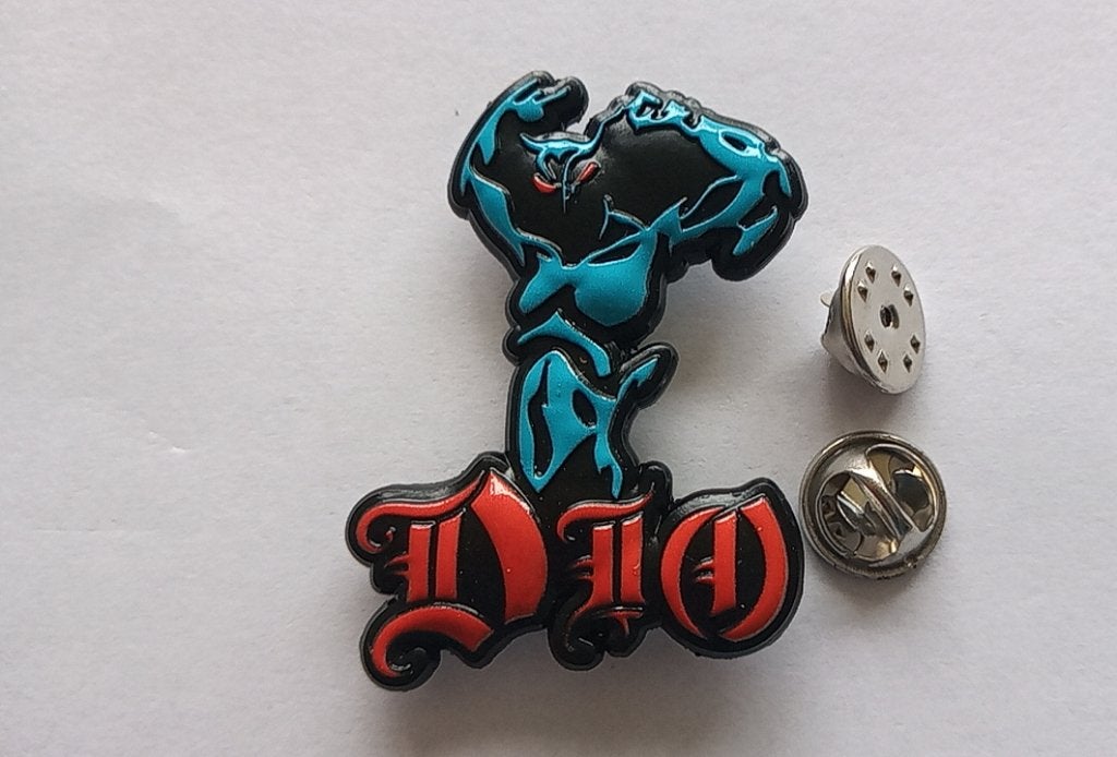Dio mooie  3d shaped holy diver pin badge speld n2, Verzenden, Nieuw, Overige typen
