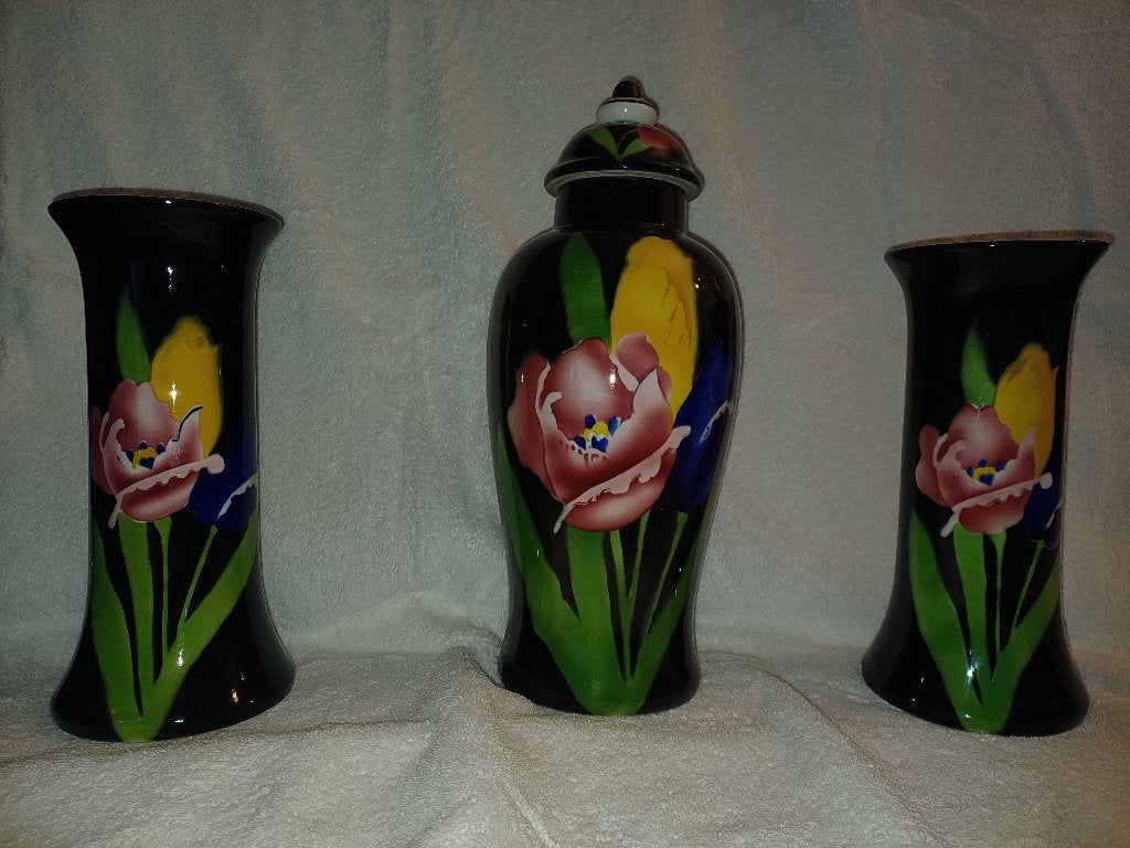 Art Deco aardewerk jugendstil kaststel, Antiek en Kunst, Antiek | Keramiek en Aardewerk, Ophalen