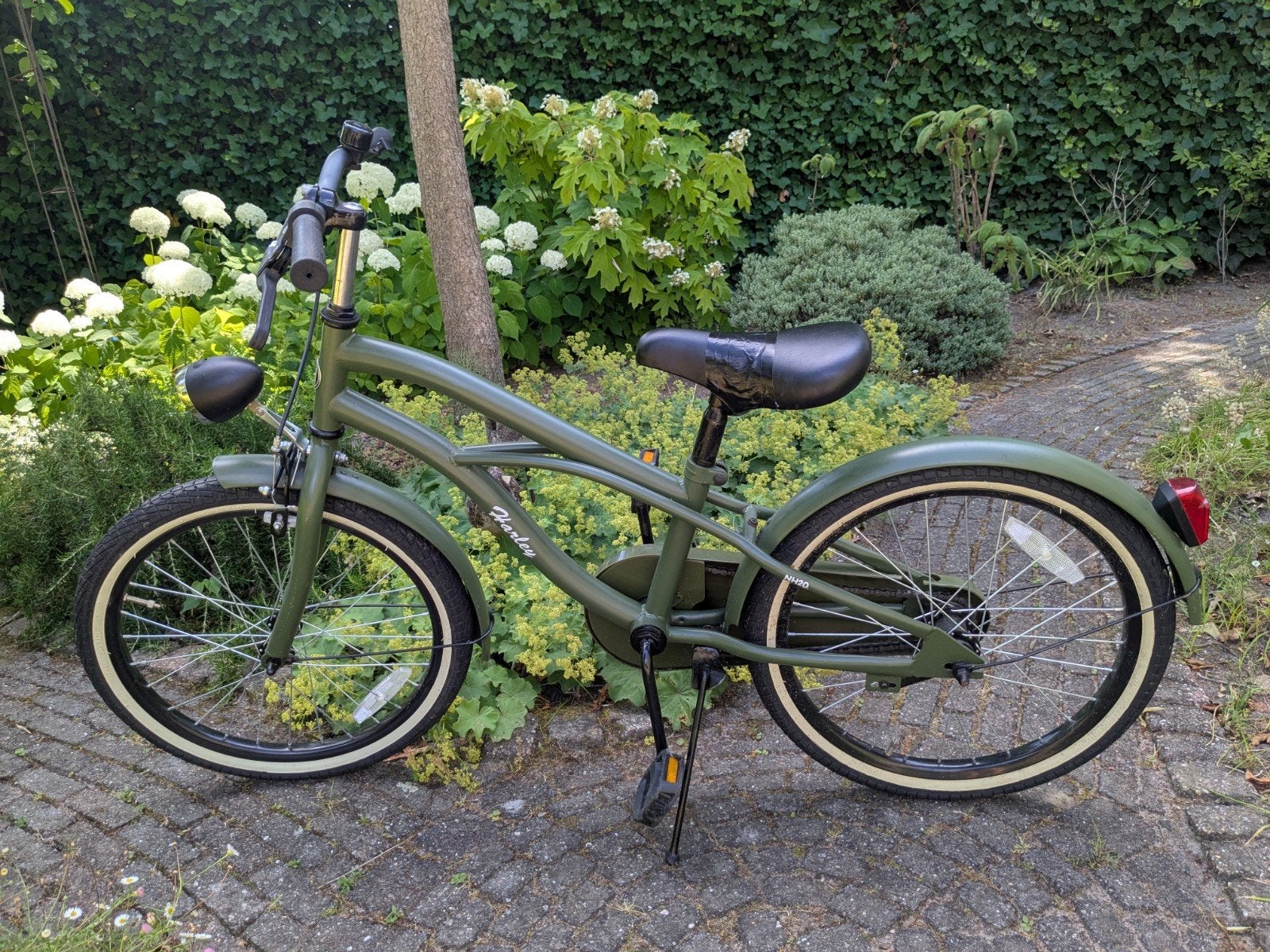 Stoere groene kinderfiets 20 inch, Ophalen, Gebruikt, 20 inch of meer