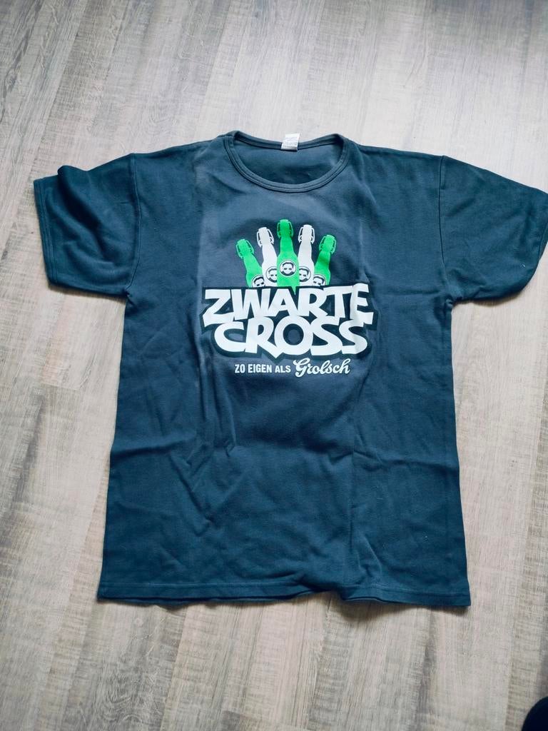 Zwarte Cross T-shirt 2010 - Zo Eigen Als Grolsch, Kleding | Heren, T-shirts, Zwart, Overige maten, Ophalen of Verzenden, Gedragen