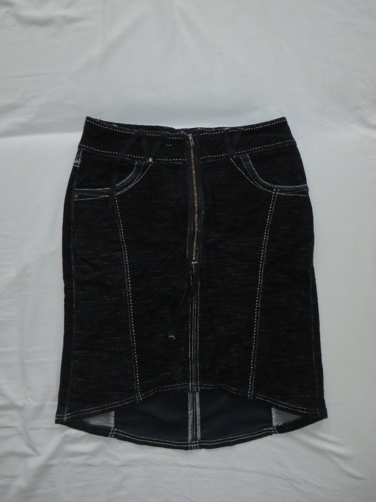 Asymmetrische blauwe rok, DIDI maat M, Maat 38/40 (M), Blauw, Didi, Ophalen of Verzenden