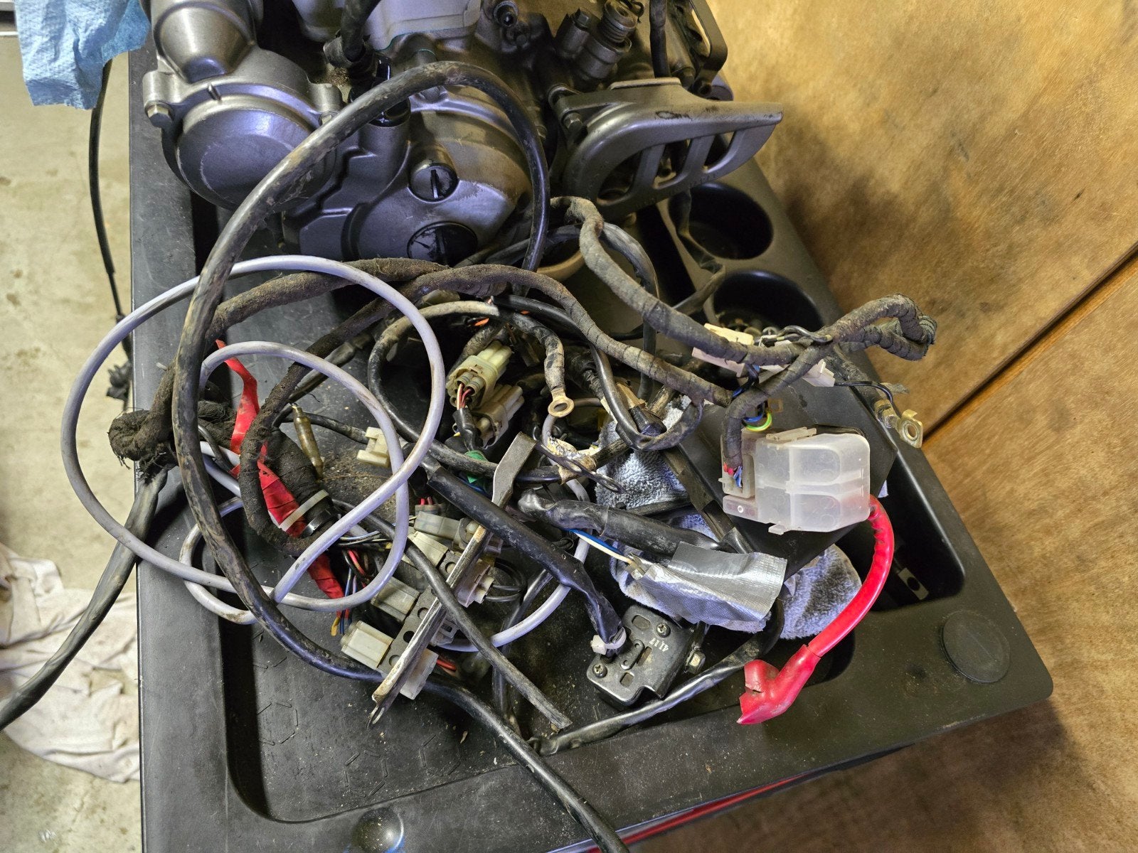 yamaha wr250f motorblok, Ophalen of Verzenden, Gereviseerd