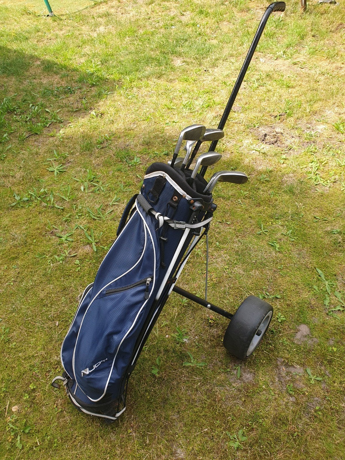Complete golfset met tas en trolley - Gebruikt, Ophalen of Verzenden