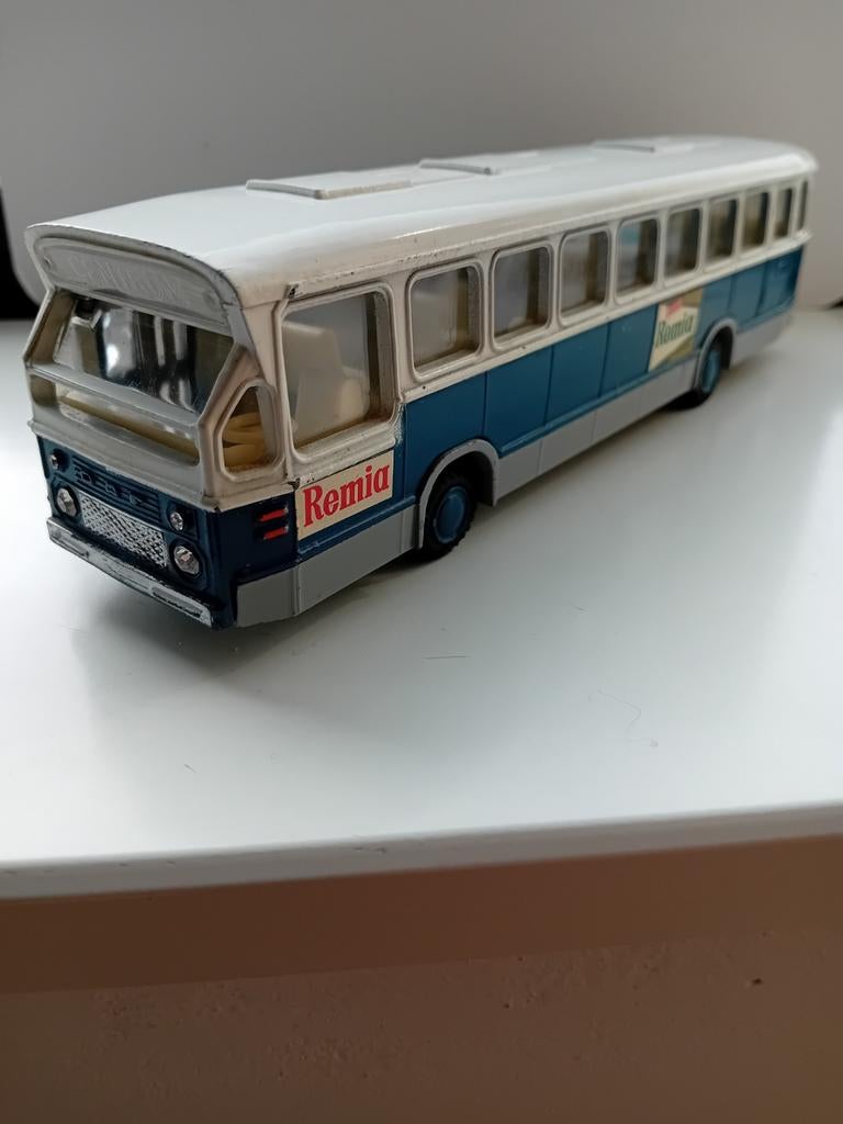 Lion car Daf stadsbus Remia., Ophalen of Verzenden, Zo goed als nieuw, Bus of Vrachtwagen, Lion Toys