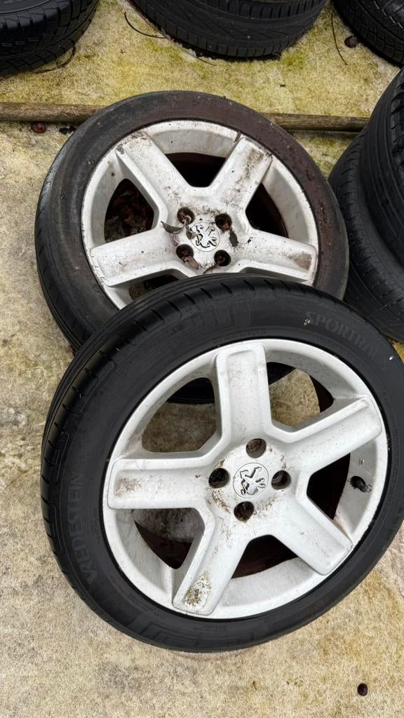 LM velgen 17 inch 4x108 (2 stuks), Ophalen