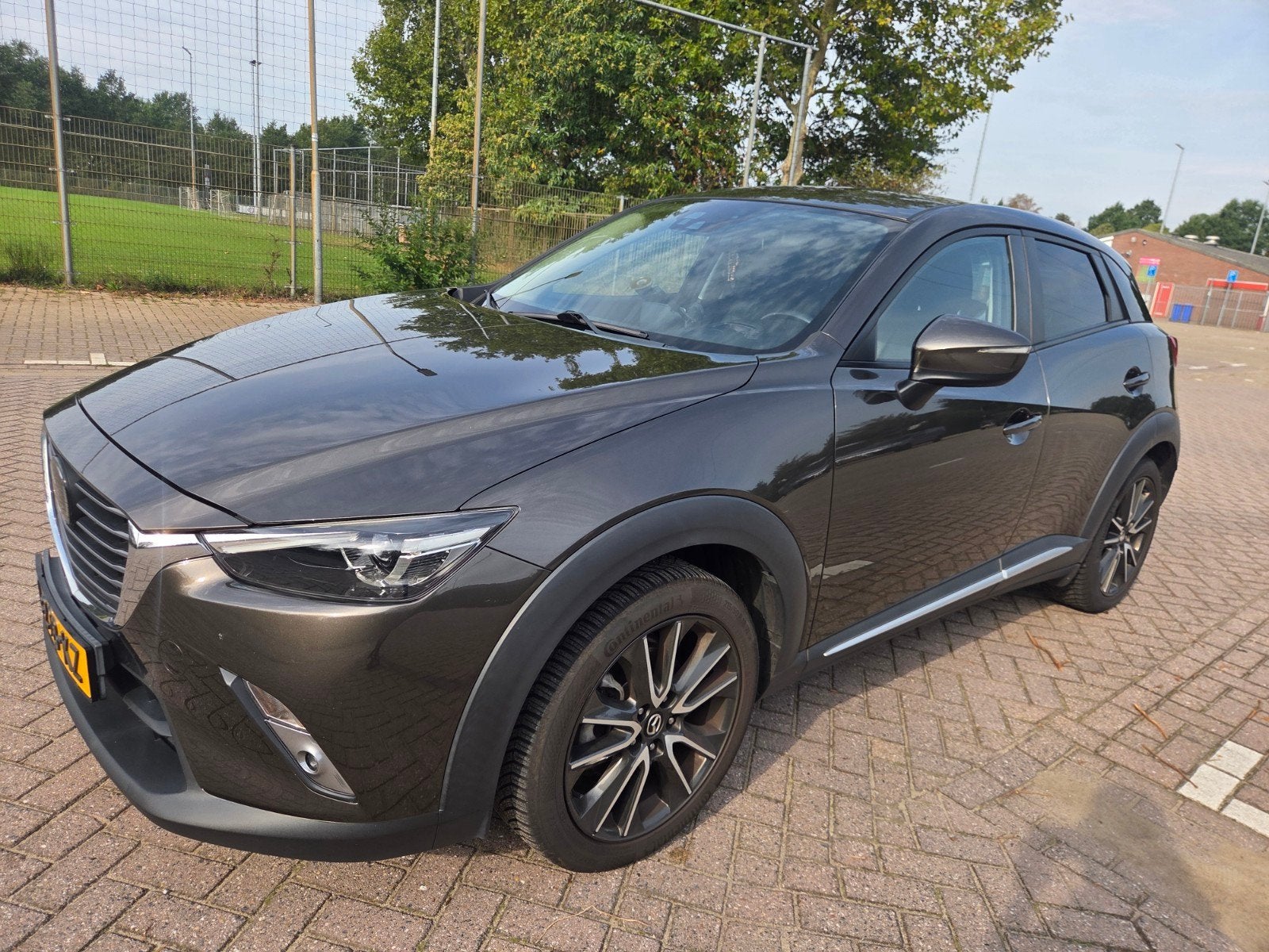 Mazda CX-3 2.0 SkyActiv-G 120 GT-M | Leder | Camera | HUD, Voorwielaandrijving, 1998 cc, 4 cilinders, Bruin