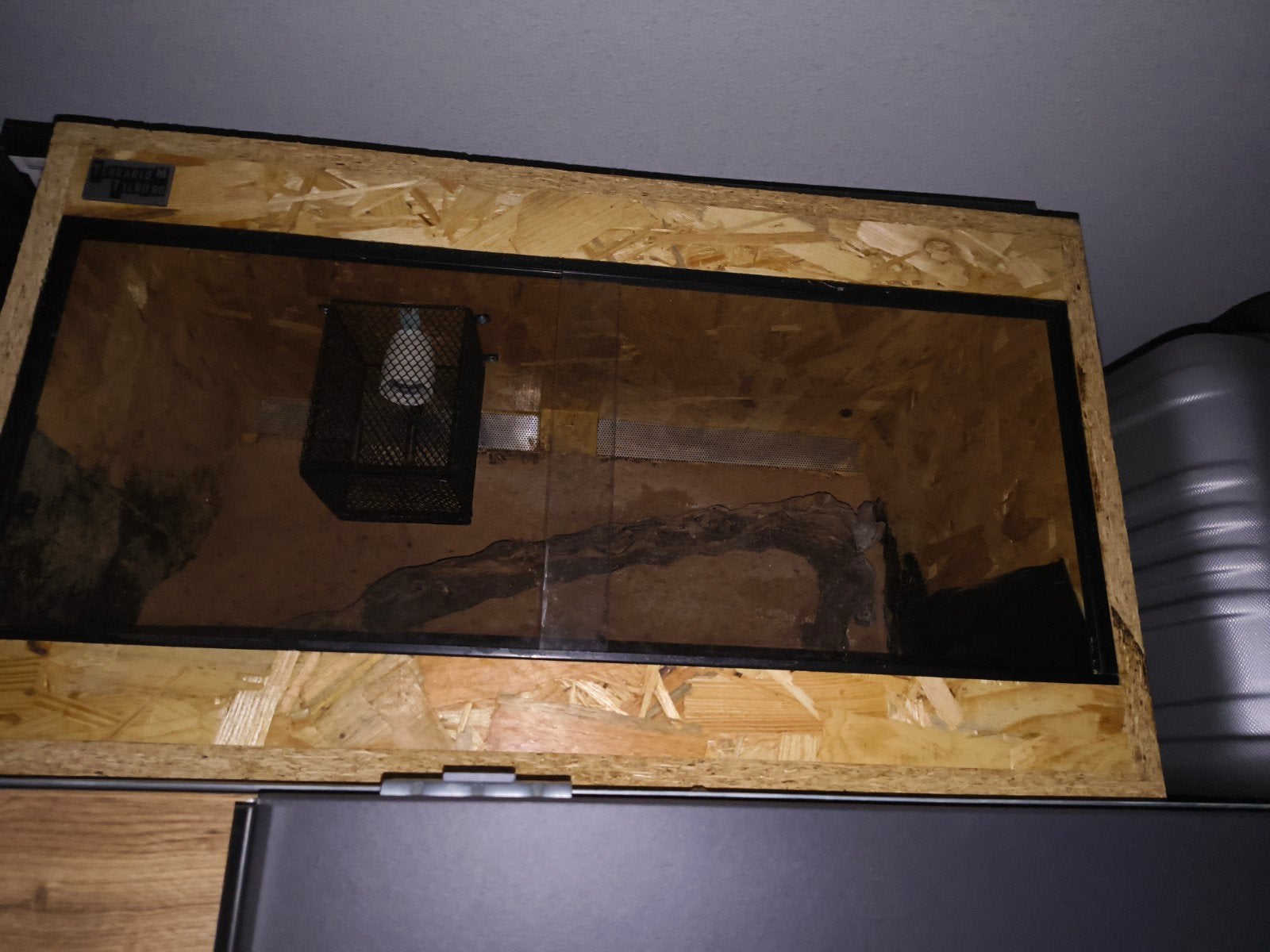 Terrarium OSB: 70x40x40, Ophalen