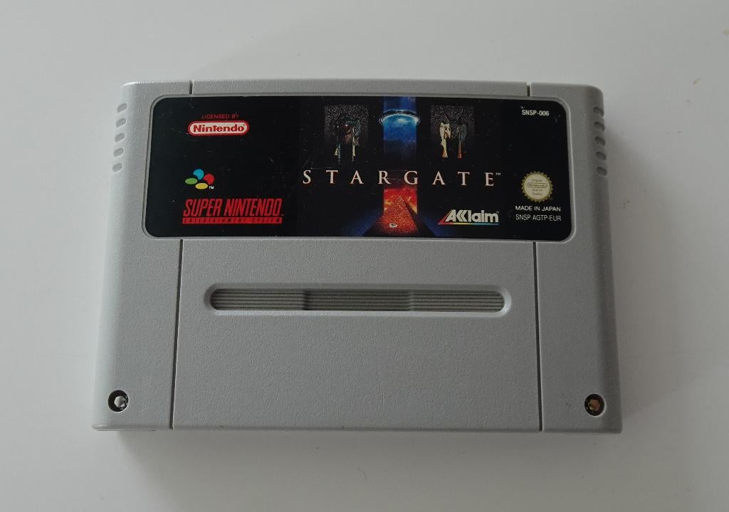 Stargate voor Super Nintendo, 1 speler, Zo goed als nieuw, Vanaf 3 jaar, Ophalen