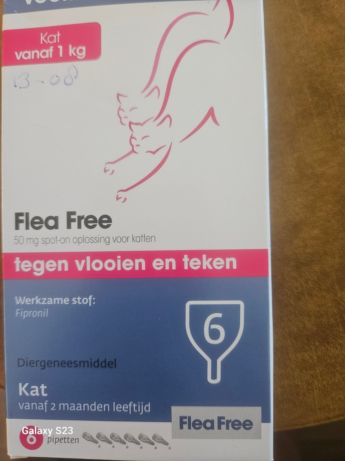 flea free kat, Ophalen of Verzenden, Zo goed als nieuw