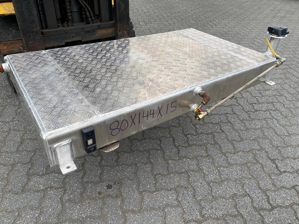 Tank aggregaat 170L aluminium, Ophalen