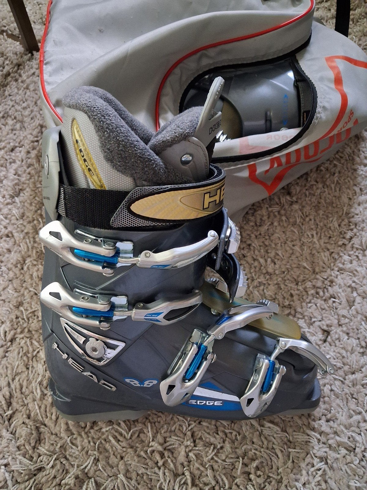 m. 39 skischoenen weinig gebruikt, Ophalen, 160 tot 180 cm, Schoenen, Zo goed als nieuw