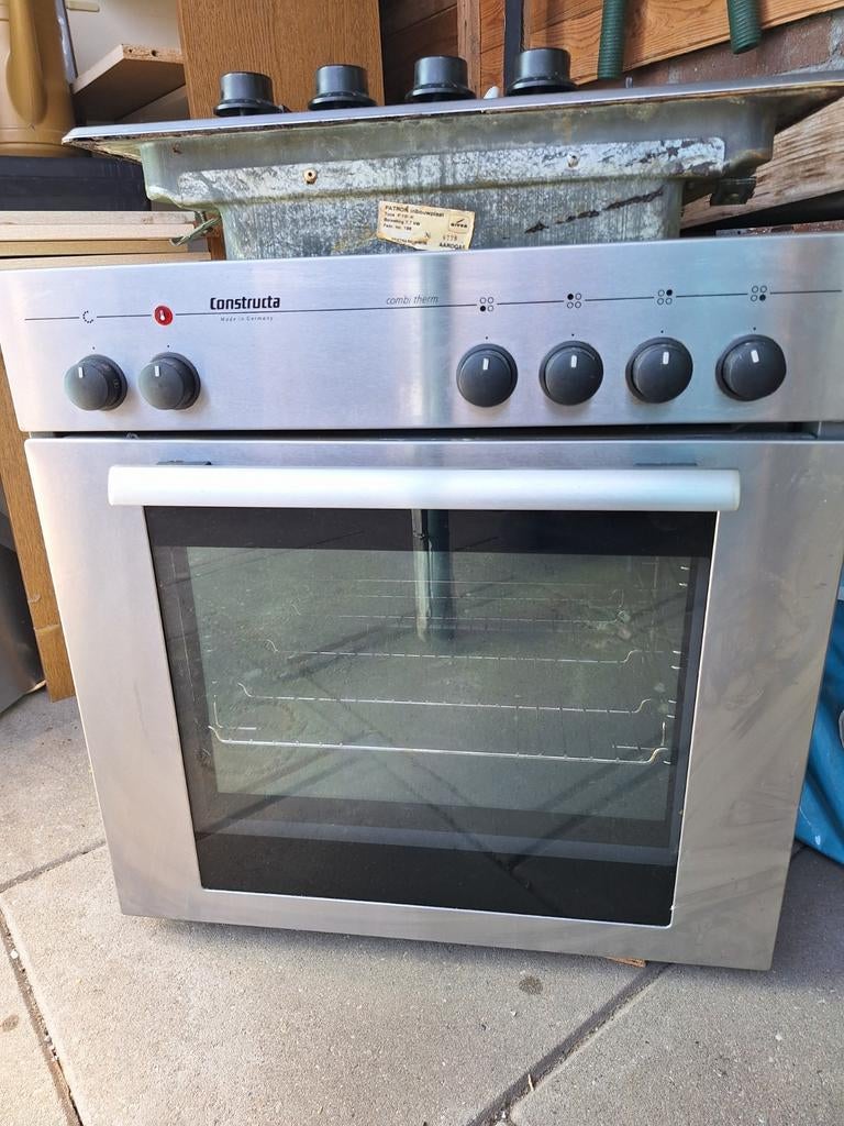 Constructa elektrische oven met gas kookplaat, Ophalen of Verzenden