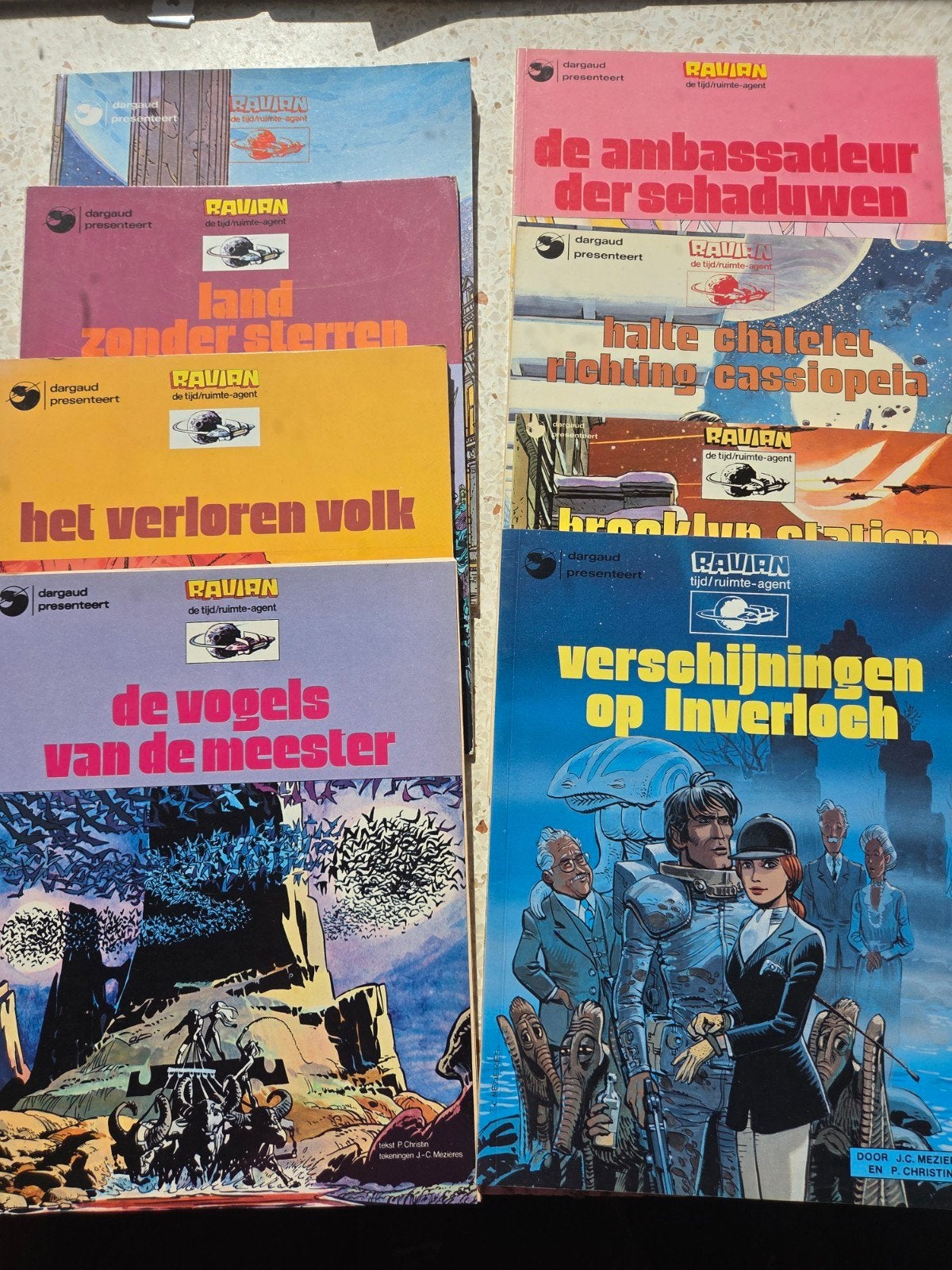 ravian 3 t/m 11(minus 9), Boeken, Stripboeken, Meerdere stripboeken, Verzenden, Zo goed als nieuw