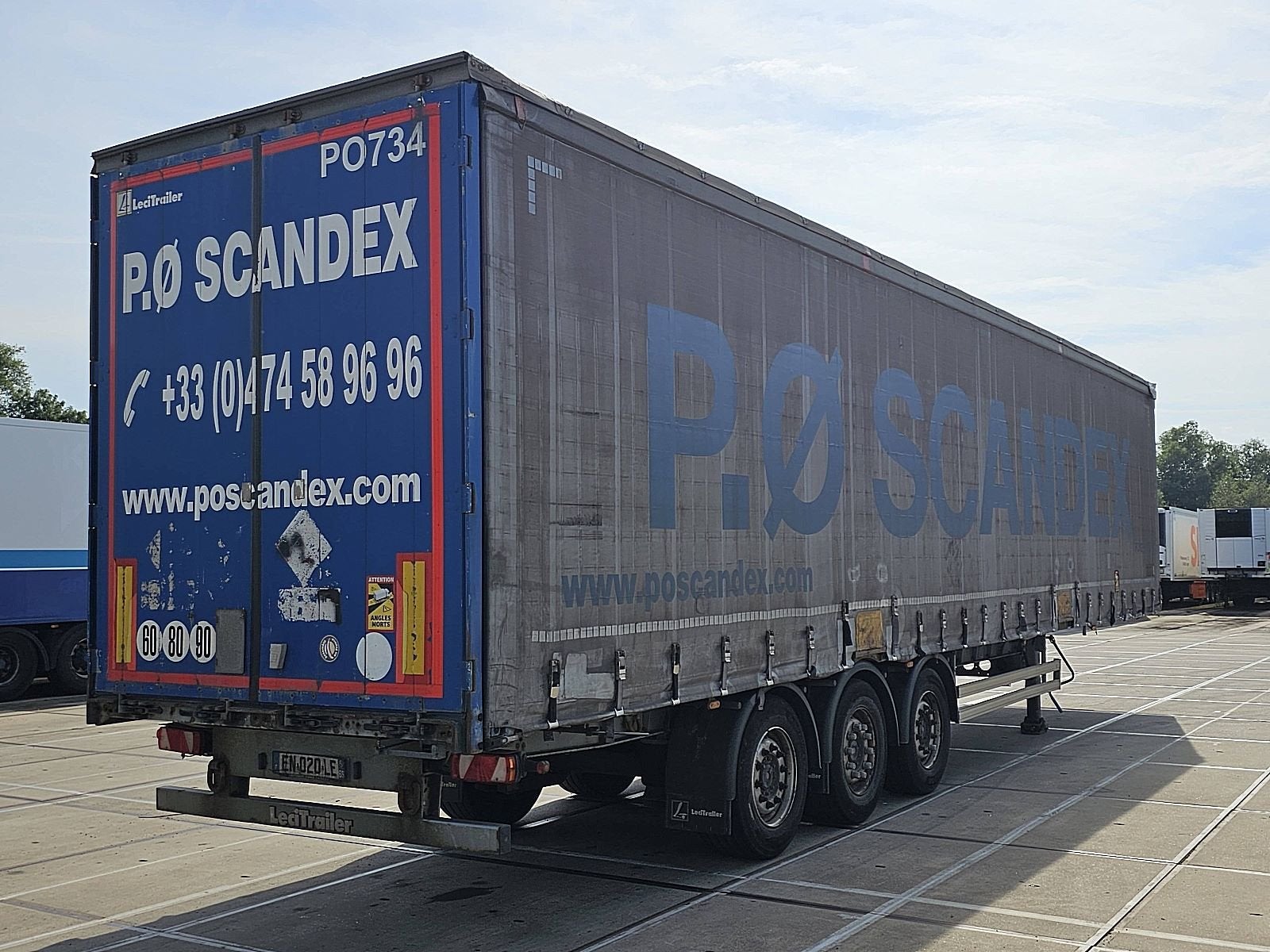 LECI TRAILER SREM coil, Auto's, Vrachtwagens, Overige kleuren, Bedrijf, Aanhangers en Opleggers, Te koop
